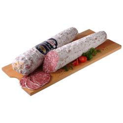 De standaard Franse salami. Traditionele receptuur en natuurlijke schimmel maken dit product tot een must-have in elke slagerij en specialiteitenwinkel.