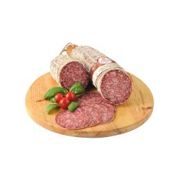 Een traditionele salami uit de streek Norcia/Toscane, verrijkt met venkelzaad en venkelblaadjes.